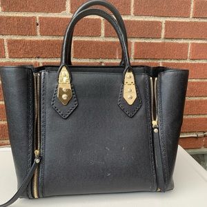Henri Bendel Black A-List Sachel